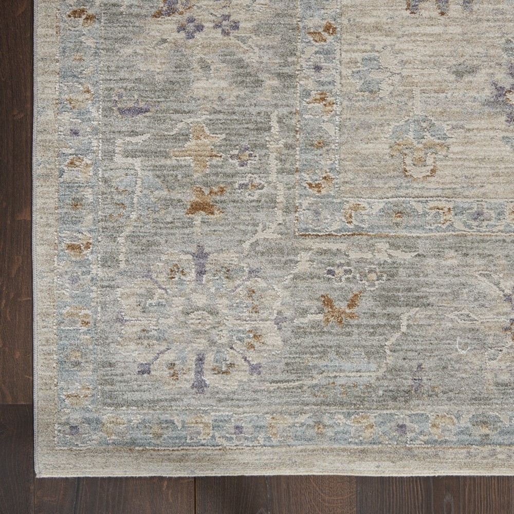 Nourison Infinite Persian Runner Rugs IFT01 in Light Grey